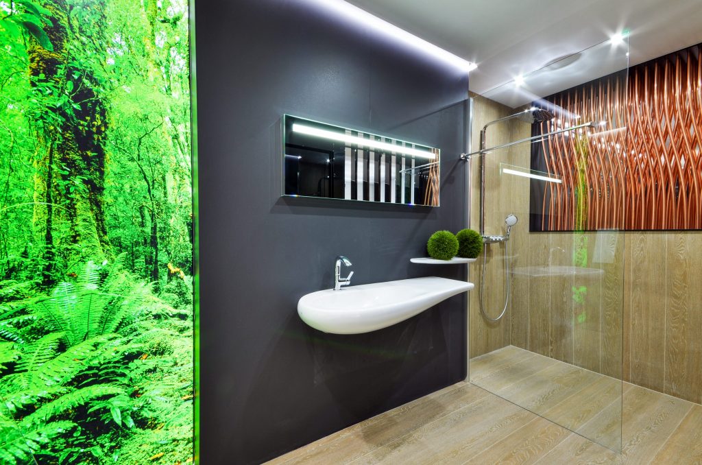 Designová koupelna inspirovaná přírodou